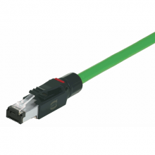 RJI RJ45 PN plug Cat5, 4p IDC straight